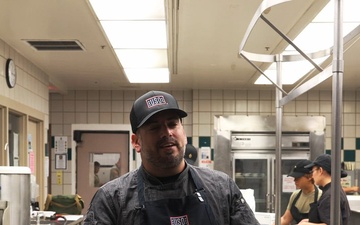 Chef Mike Castaneda Visits 75th FA BDE