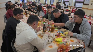 541st Field Feeding Company hosts Thanksgiving lunch at Camp Humphreys