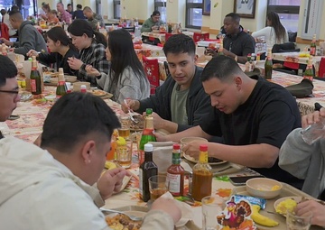 541st Field Feeding Company hosts Thanksgiving lunch at Camp Humphreys