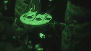 U.S. Marines conduct joint drone operations while in the Baltic Sea.