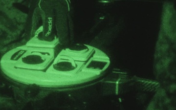 U.S. Marines conduct joint drone operations while in the Baltic Sea.