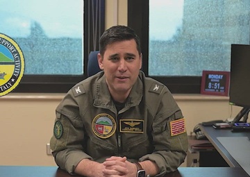 AFN Naples Video Spot - NSA Naples Commanding Officer Army/Navy Game Shoutout