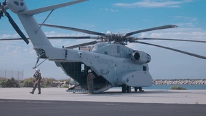 B-Roll: 1st Recon Bn., VMX-1 conduct helocast using CH-53K