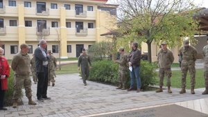 Aviano Dorms "Wyvern Wellness" Room/ Ribbon Cutting Event