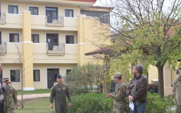 Aviano Dorms &quot;Wyvern Wellness&quot; Room/ Ribbon Cutting Event
