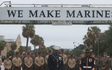 MCRD Parris Island Army Vs Navy Shoutout