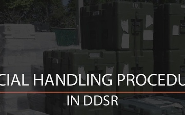 DLA - Disposition Services, Special Handling Procedures in DDSR