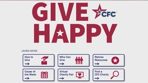 Combined Federal Campaign message from Team USASAC