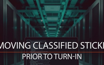 DLA - Disposition Service, Removal of Classified or Higher Labels and Stickers