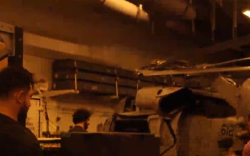 Abraham Lincoln conducts routine operations