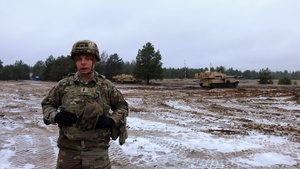 U.S. Army artillery platoon leader discusses the Artillery Gunnery Table VI