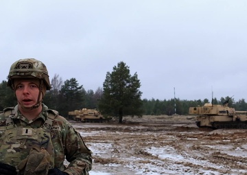 U.S. Army artillery platoon leader discusses the Artillery Gunnery Table VI