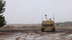 U.S. Army Soldiers conduct the Artillery Gunnery Table VI
