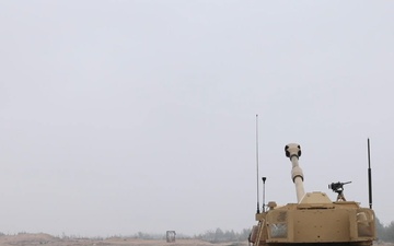 U.S. Army Soldiers conduct the Artillery Gunnery Table VI