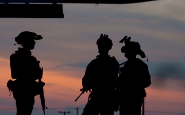 B-roll of 509th and 442nd Wing EOD Airmen conducting night vision skills during Exercise Northern Strike 25-2
