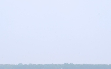 B-roll of B-2 Spirit aircrew swap during Northern Strike 25-2