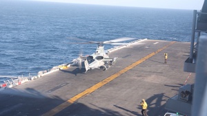 22nd MEU(SOC) | Flight Operations aboard USS Iwo Jima