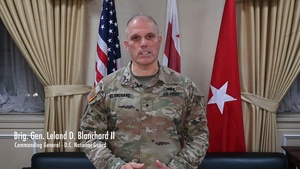 D.C. National Guard Command Message to WVNG, JTF-DC, and Partners