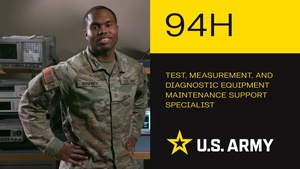 MOS 94H -Test, Measurement, and Diagnostic Equipment (TMDE) 15 Sec.