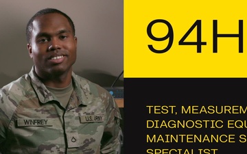 MOS 94H -Test, Measurement, and Diagnostic Equipment (TMDE) 15 Sec.