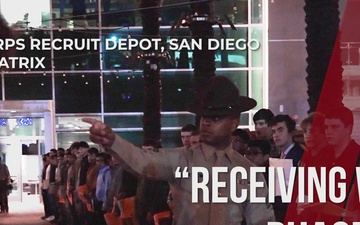 Receiving Week - Phase One, MCRDSD Training Matrix