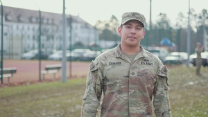 Pfc. Isaiah Camara Holiday Greeting