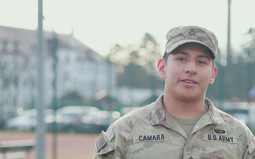 Pfc. Isaiah Camara Holiday Greeting