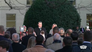  Hegseth Hosts Pentagon Tree Lighting