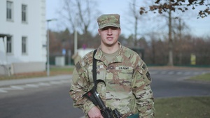 2nd Lt. Justin Wyatt Holiday Greeting