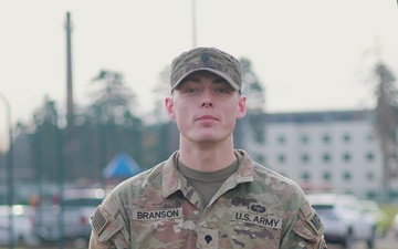 Spc. Lane Branson Holiday Greeting