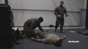 U.S. Marines and Navy Seabees complete TCCC Tier 1 training, MCAS Iwakuni, Japan 2025