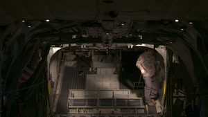 37 AS dominates night skies at Ramstein AB B-Roll