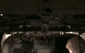 37 AS dominates night skies at Ramstein AB B-Roll