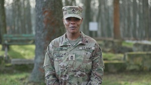 2025 hometown holiday greeting - Master Sgt. Quasondra Cobb