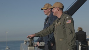 B-Roll: 11th MEU Marines and Boxer Amphibious Ready Group leave port