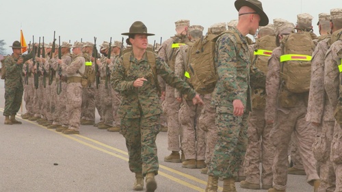 3K Hike, SDI Inspection - Day T15, Phase One, MCRDSD Training Matrix