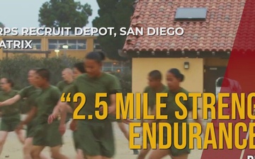 Strength and Conditioning Run - Day T17, Phase One, MCRDSD Training Matrix