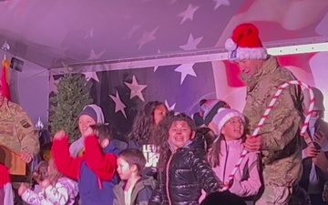 Fort Bragg Families Shine Bright at Annual Tree Lighting