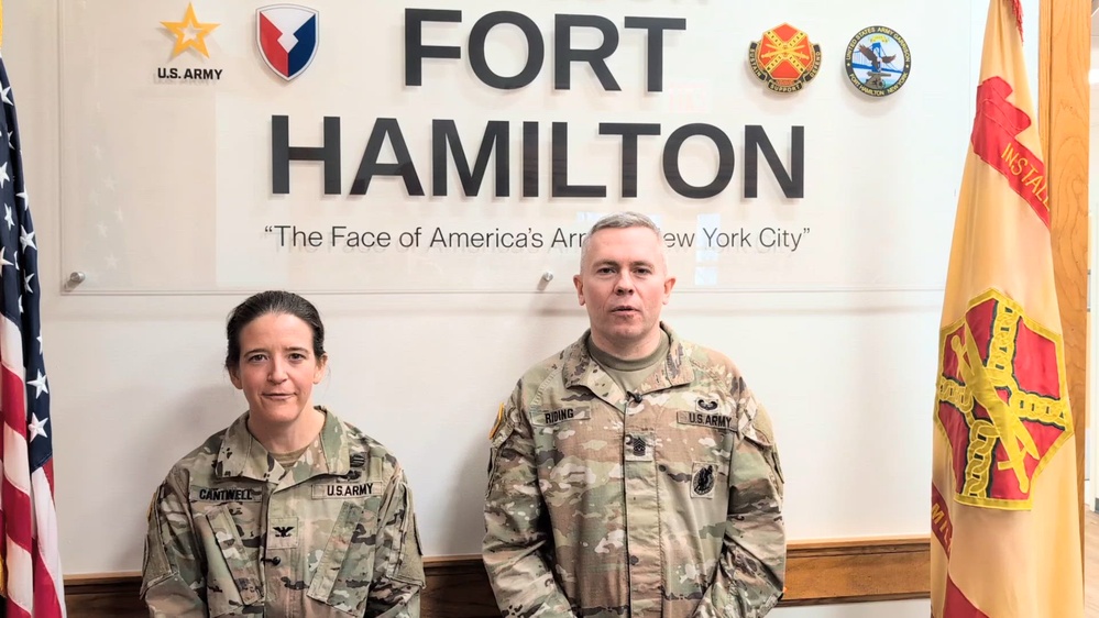 DVIDS - Video - Fort Hamilton Leadership Shares Holiday Message
