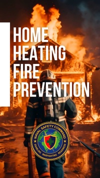 Warmth without worry: prevent home heating fires