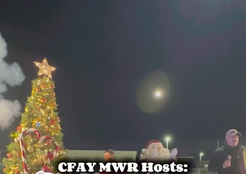 CFAY MWR Hosts Christmas Tree Lighting Ceremony in Ikego