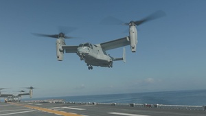11th MEU Marines, Sailors Conduct Deck Landing Qualifications