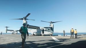 B-Roll: 11th MEU Marines, Sailors Conduct Deck Landing Qualifications