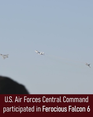 AFCENT participates in Ferocious Falcon