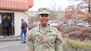 Pvt. Jailyn Harrison Holiday Greeting