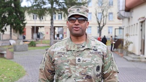 Sgt. First Class James Spruill Holiday Greeting