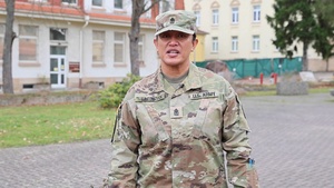 Sgt. Maj. Solomua Tiliaia-Comstock Holiday Greeting