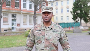 Sgt. First Class Kendrick Brown Holiday Greeting