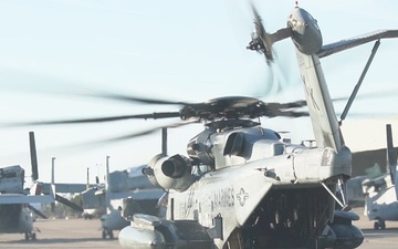Steel Knight 25 B-Roll: 1st Recon Marines helocast from CH-53E Super Stallion