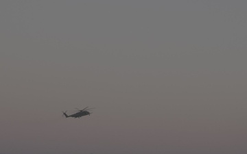 B-Roll: 1st Recon Marines helocast from CH-53E Super Stallion during Steel Knight 25